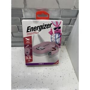 ENERGIZER Triangle-free Magnetic Cable TYPE-C PINK BRAND NEW!